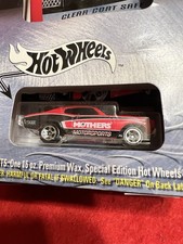 Hot Wheels Mothers Premium Car Wax & Hot Wheels Set (Sealed) Box 2003 🛞🛞🛞