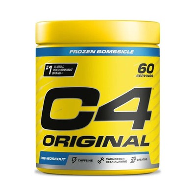 Cellucor C4 Original Frozen Bombsicle 414g / 60 serv 08/28 + vegane Proben