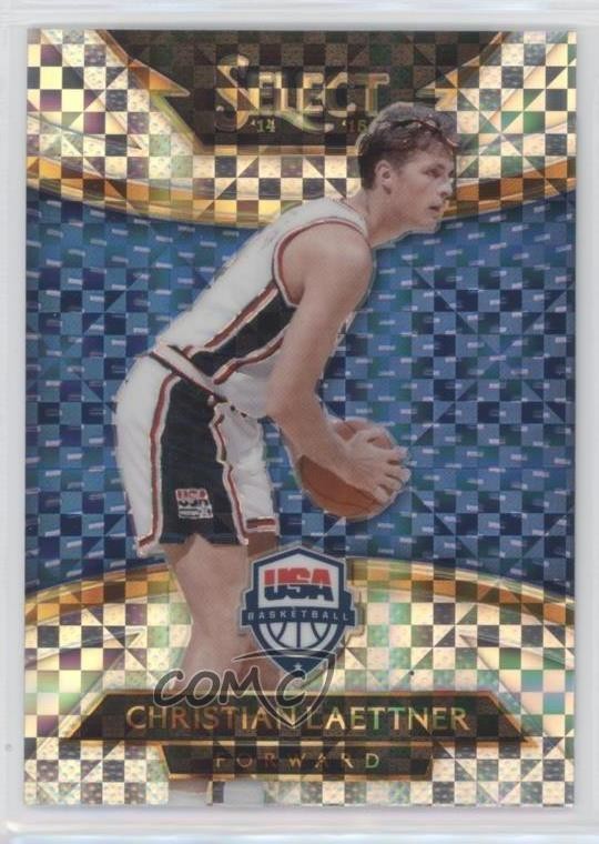 2014-15 Panini Select Courtside Silver Prizm Christian Laettner #208 5ir