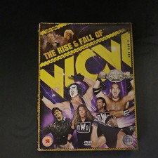 WWE The Rise & Fall of WCW DVD Wrestling Sting Hulk Hogan Lex Luger 