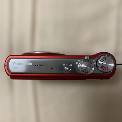 Panasonic Lumix DMC-ZX1 Red Compact Digicam 8x Zoom Used