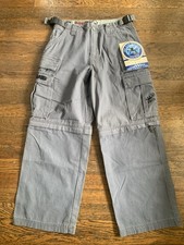 NWT JNCO Convertible Cargo Pants Shorts Skater Y2K Child size 12