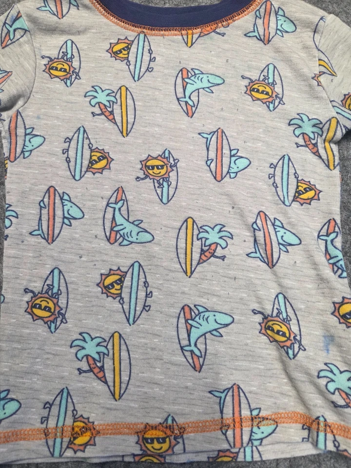 Camiseta para niños Duck Duck Goose talla 3T camiseta gráfica cuello redondo ropa para dormir informal Foto 4 de 4