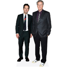 Paul Rudd And Will Ferrell (Duo) Mini Celebrity Cutout