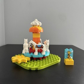 Lego Duplo 10840 Big Fair 100% Complete Set Amusement Park Carousel