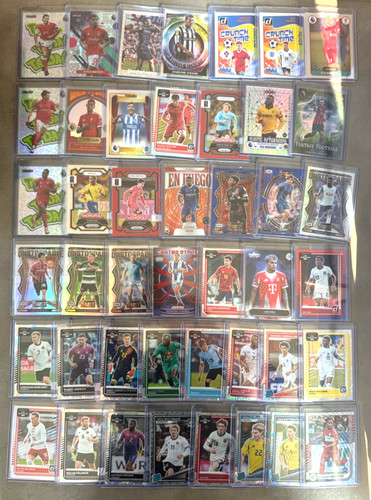 HUGE Prizm Topps Merlin FIFA 350+ Soccer Card Lot Wave, Silver, Rookie, Inserts