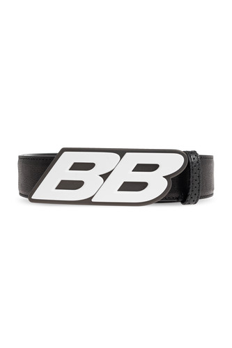 BALENCIAGA Black  Leather Belt New & Authentic