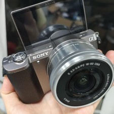 Sony Alpha a5100 24.3MP Mirrorless Digital Camera 16-50mm Lens W/Accessories