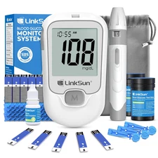 G-425-1 Blood Glucose Monitor Kit, 100 Test Strips &100 Lancets, 1 Control Solut