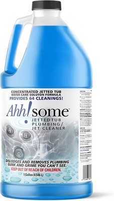 AhhSome Jetted Tub & Hot Cleaner, Powerful Spa Bath 128 Fl Oz (Pack of 1) 