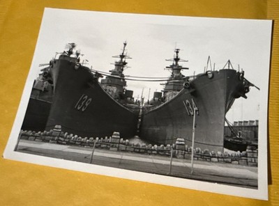 USS Salem CA 134 & USS Salem CA 139 At Philadelphia Photograph