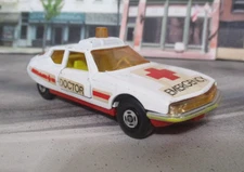 Vintage Matchbox Speed Kings K62 Citroen Doctors Emergency Car 1:43 diecast