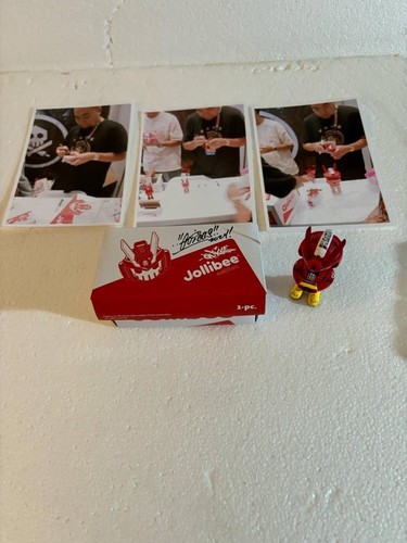 Jollibee TEQ 63 3" Figure Quiccs authentic signature Toycon Philippines new