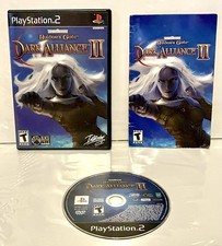 Baldur's Gate Dark Alliance 2 COMPLETE - TESTED WORKS CIB PS2 Black Label VG+