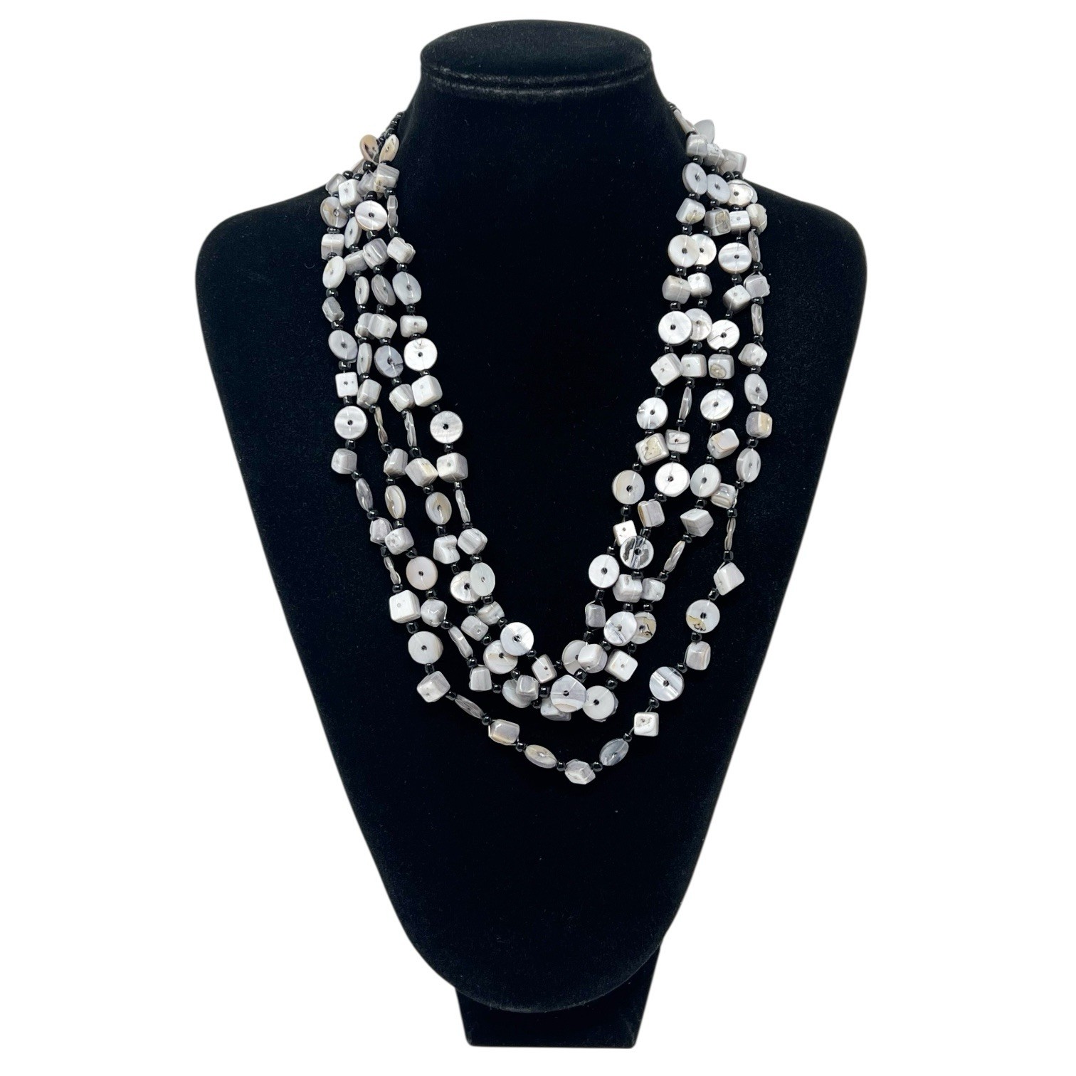 Premier Designs Multi-Strand Abalone Shell Seed B… - image 1