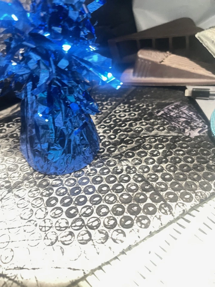 Amscan 4 Globo Azul Peso Fiesta Decoración Banquetes Cumpleaños Duchas GraduaciónR8 Foto 3 de 4