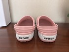 Crocs Crocband II Clogs Pink And white Women 7 Men 5 Preowned — photo 1