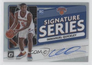 2020 Donruss Optic Signature Series Holo Prizm Immanuel Quickley Rookie Auto RC