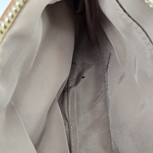 Muñequera Coach talla única cierre de cremallera, bolsillos delanteros, forrada, estampado gráfico, amarillo - Imagen 9 de 14