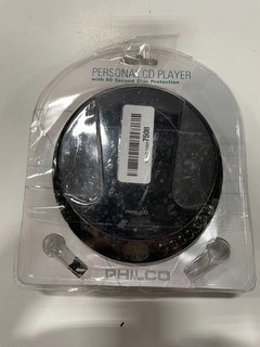 Philco Personal CD Player 60s Anti Shock with Headphones