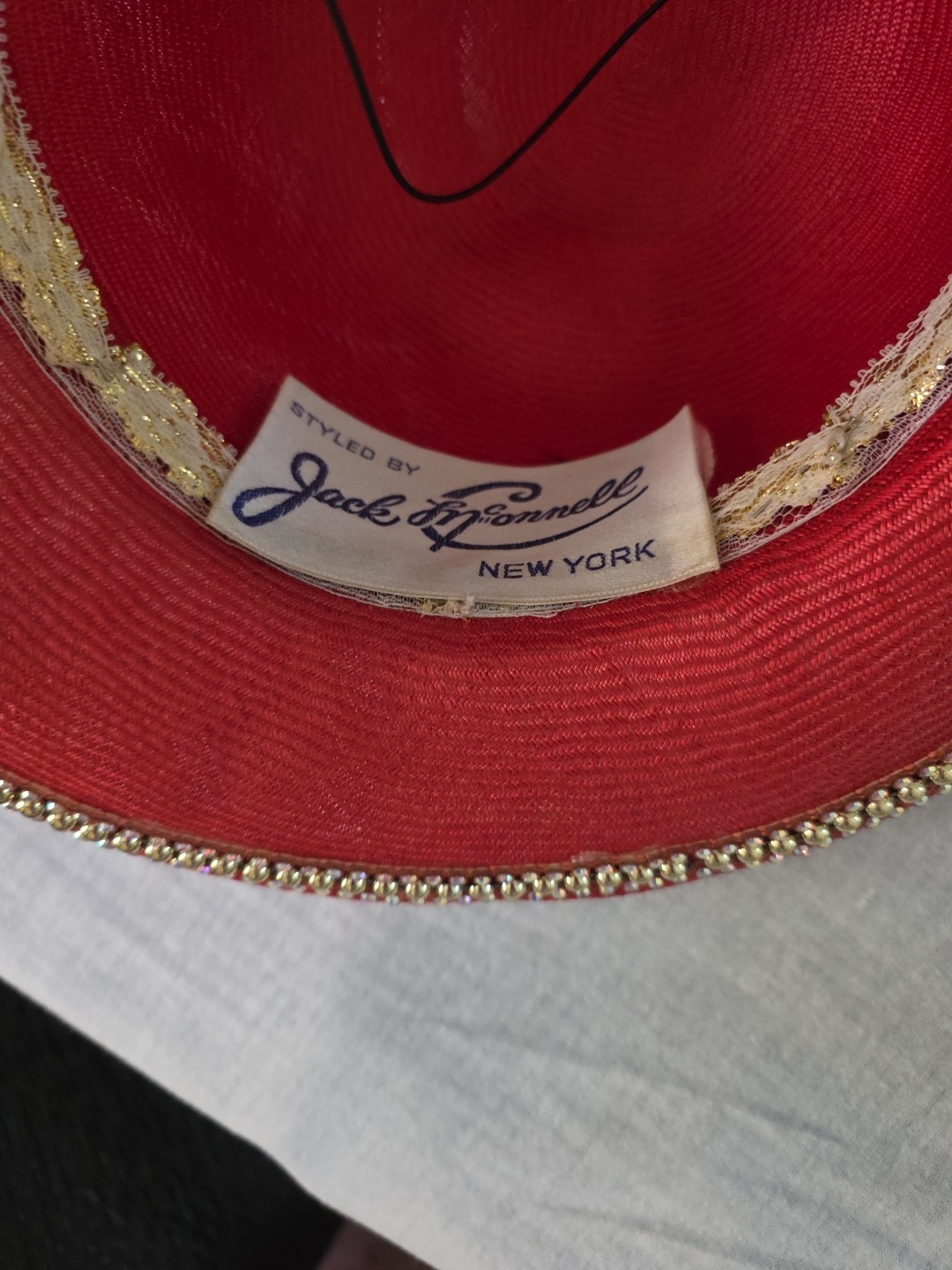 Original Jack Mconnell Hat- Mint Condition - image 4