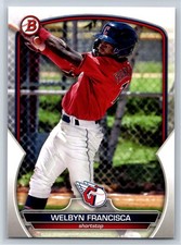 2023 Bowman Draft Welbyn Francisca Rookie Cleveland Guardians RC #BD-62