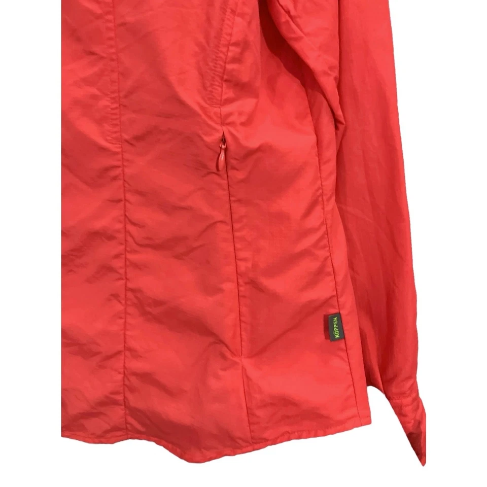 Camisa para mujer Koppen coral zona de exclusión aérea abotonada aventura repelente de insectos talla L Foto 4 de 4