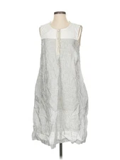 Hubert Gasser Women Gray Casual Dress 40 italian