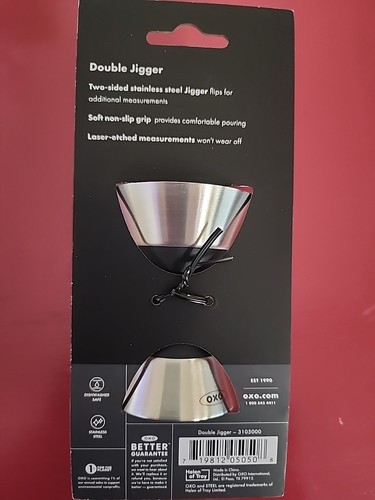 OXO Stahl Doppel Jigger - Brandneu - Bild 3 von 4