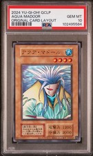 2024 YU-GI-OH! JAPANESE QCLP-QUARTER CENTURY LIMITED PACK AQUA MADOOR PSA 10