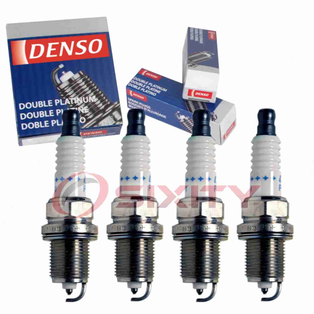 4 pc Denso Platinum Long Life Spark Plugs for 2009-2011 Chevrolet Aveo 1.6L fu