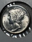 1945-S Mercury Dime Blast White Nice Uncirculated Condition SKU# 33354