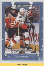 2017-18 Upper Deck Compendium Blue Travis Hamonic #639 READ kr0