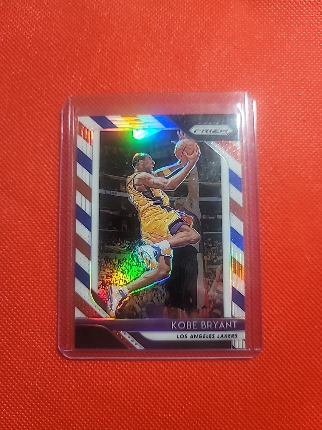 2018-19 Panini Prizm - Kobe Bryant #15 Red White & Blue Prizm