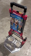 1 - NEW Milwaukee Hand Truck Folding Dolly 150 lb Cart Fold-Up Portable Moving