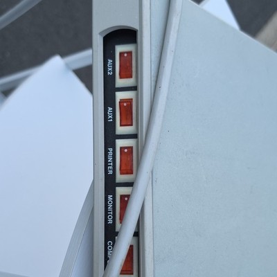 5-Outlet Power Distribution Unit for Computer, Monitor, Printer, AUX Devices
