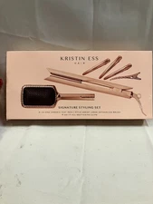 Kristin Ess Hair Signature Styling Set 3-in-1 Ceramic Flat Iron