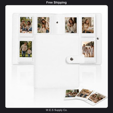 320 Pockets instant photo album for Instax Mini Polaroid 2x3 white