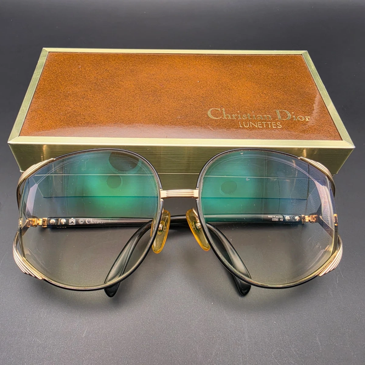 Dior Black with Vintage Sunglasses for Women for sale | eBay