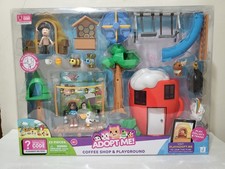 Adopt Me! Coffee Shop & Playground Playset [C...