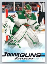 KAAPO KAHKONEN RC YOUNG GUNS 2019-20 UPPER DECK 19-20 NO 470           83817