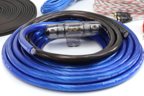 KnuKonceptz Bassik TRUE 4 Stärke Verstärker Installation Kabel Amp Kit CCA 4 AWG - Bild 1 von 6