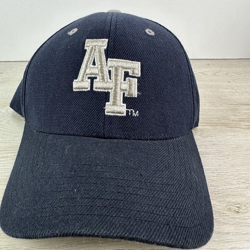 Air Force Navy Blue Hat Size 7 Fitted Baseball Hat - Picture 2 of 11