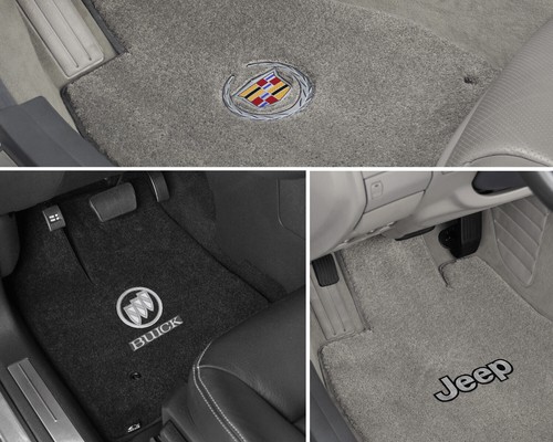 Lloyd Luxe Front Carpet Mats for '95 Dodge B1500 w/Ram Head w/Silver on Blue Ram - Bild 2 von 65
