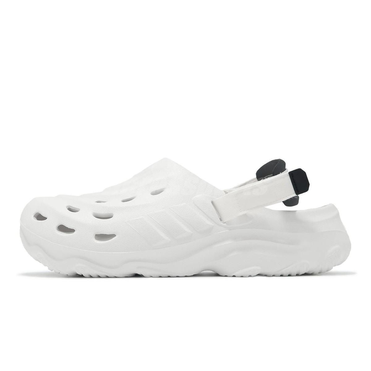 adidas MAXXCLOG Chalk White Core Black Men Unisex Slip On adidas MAXXCLOG Chalk White Core Black Men Unisex Slip On