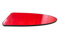 EGG SHAPE RED GLITTER TABLE & BLACK TRIM - Caravan/Campervan/Motorhome/Furniture