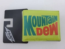 Mountain Dew Wallet Made by Bioworld PepsiCo Genuine 
