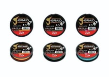 (0,11&euro;/m) Daiwa J-Braid Expedition X8 - 8-fach geflochtene Angelschnur 150m/300m