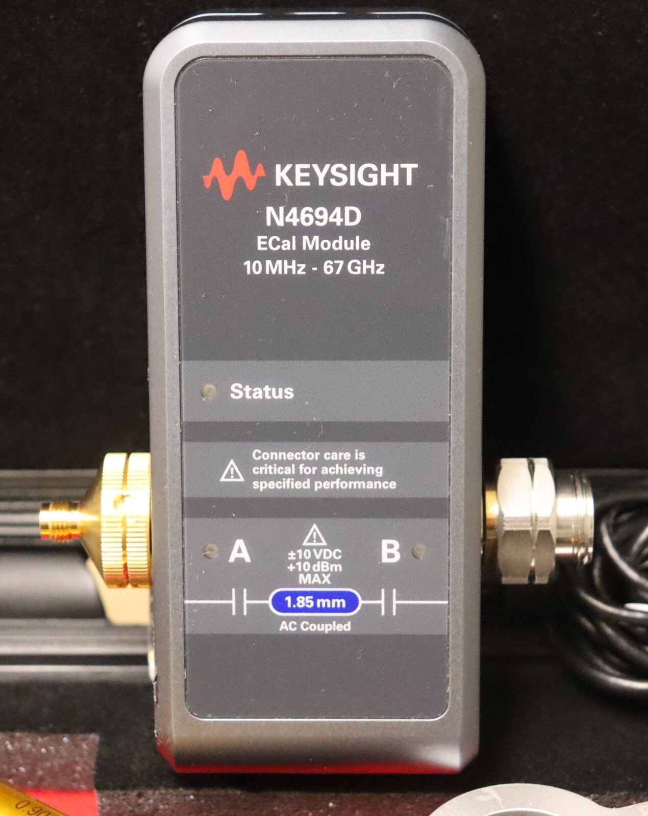 Keysight N4694D Electronic Calibration Module 10MHz-67GHz, opt M0F, GOOD 2 Avail