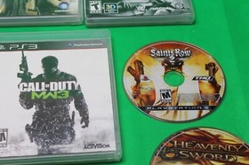 7 ps3 PlayStation 3 Mixed Bundle Call of duty batman valkyria saints row